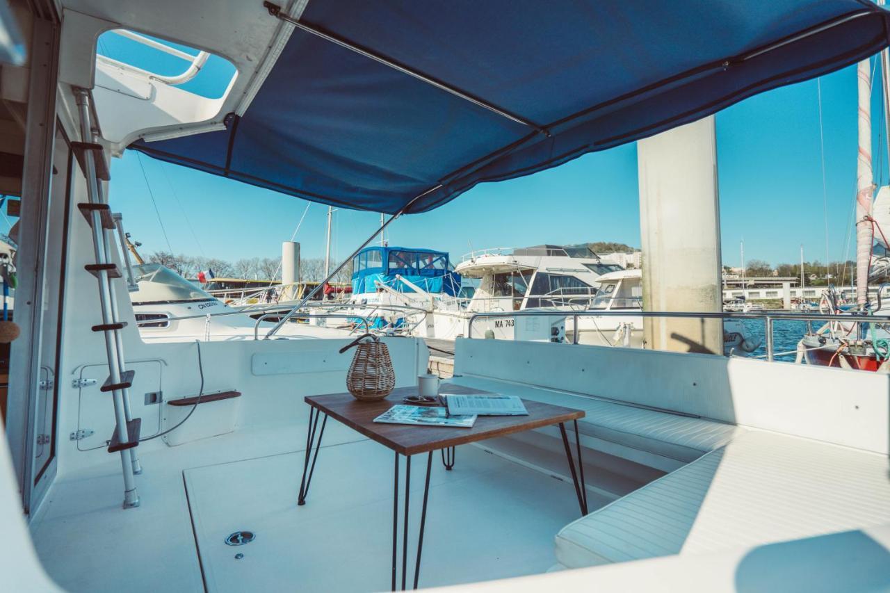 No Limit Charter Bateau Avec Parking Prive Proche Centre-Ville Rouen Exteriér fotografie